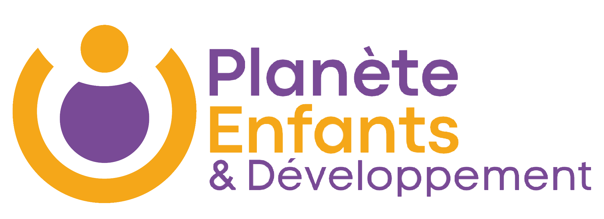 Nouveau logo Planète Enfants & Développement