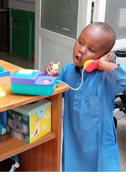 Un enfant dans l'espace éducatif