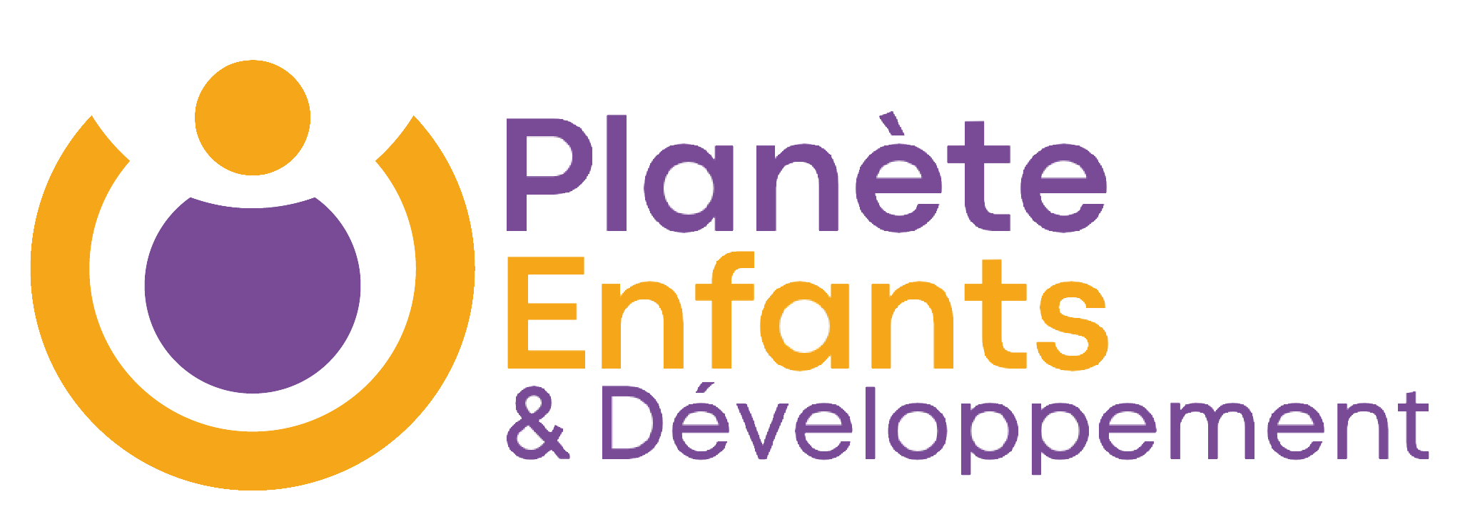Nouveau logo Planète Enfants & Développement